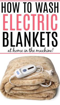 Can You Machine Wash an Electric Blanket?